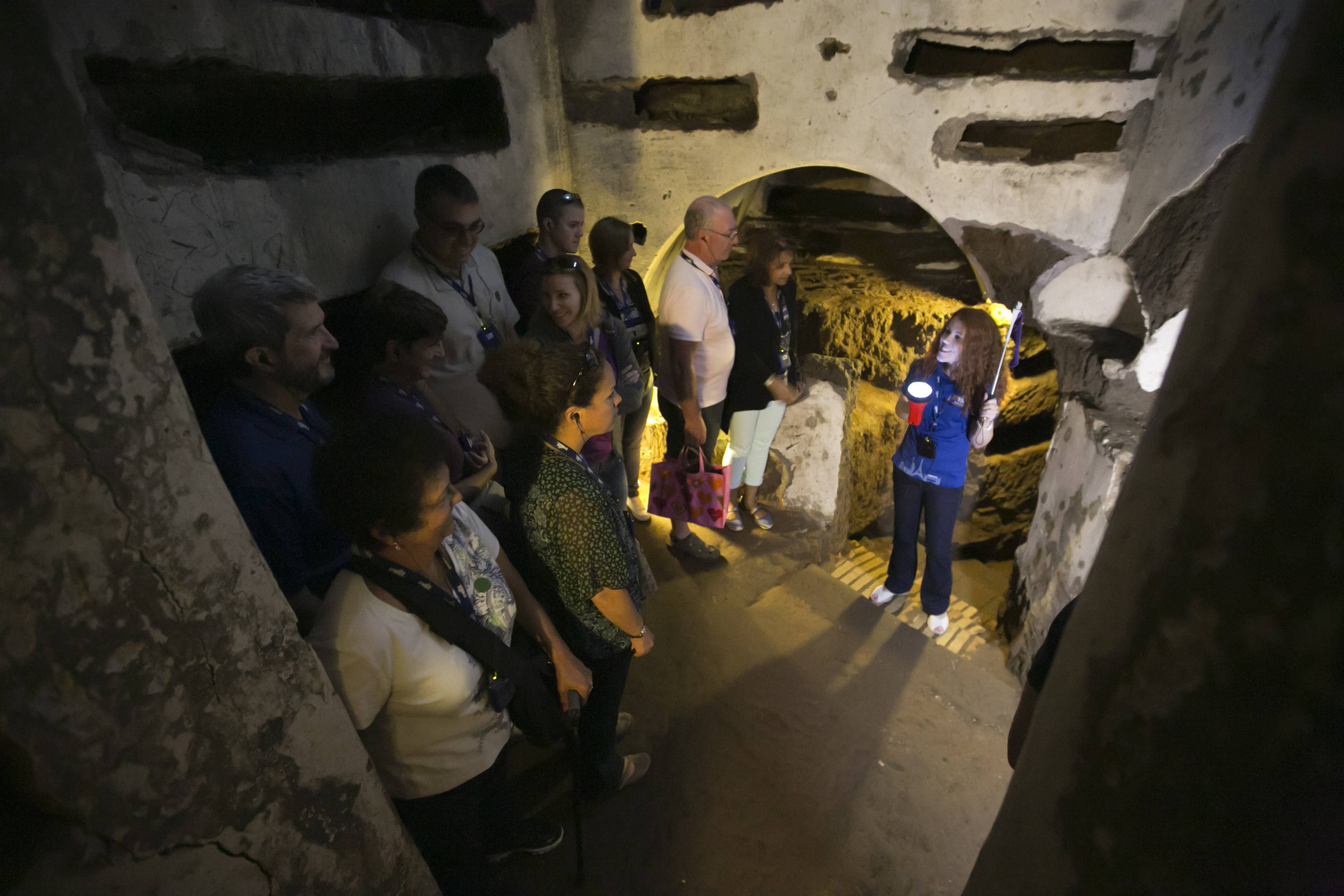 visit the catacombs of rome
