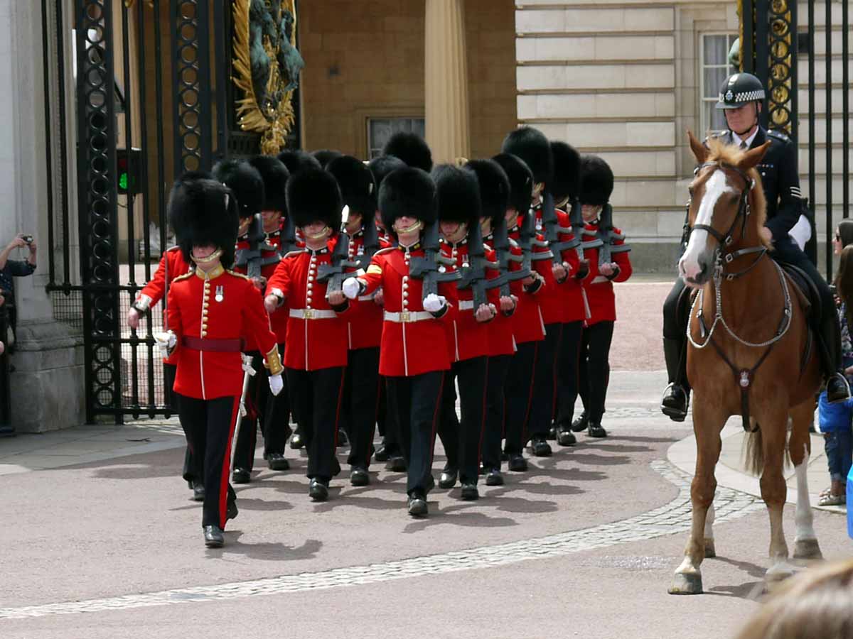 Changing of the Guard Dates & Times