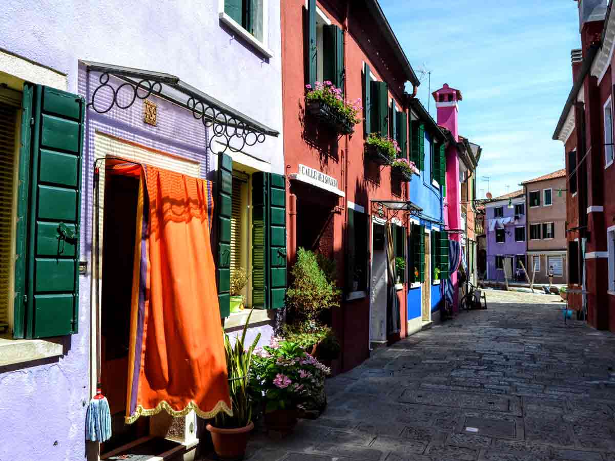 Burano's Colorful Streets