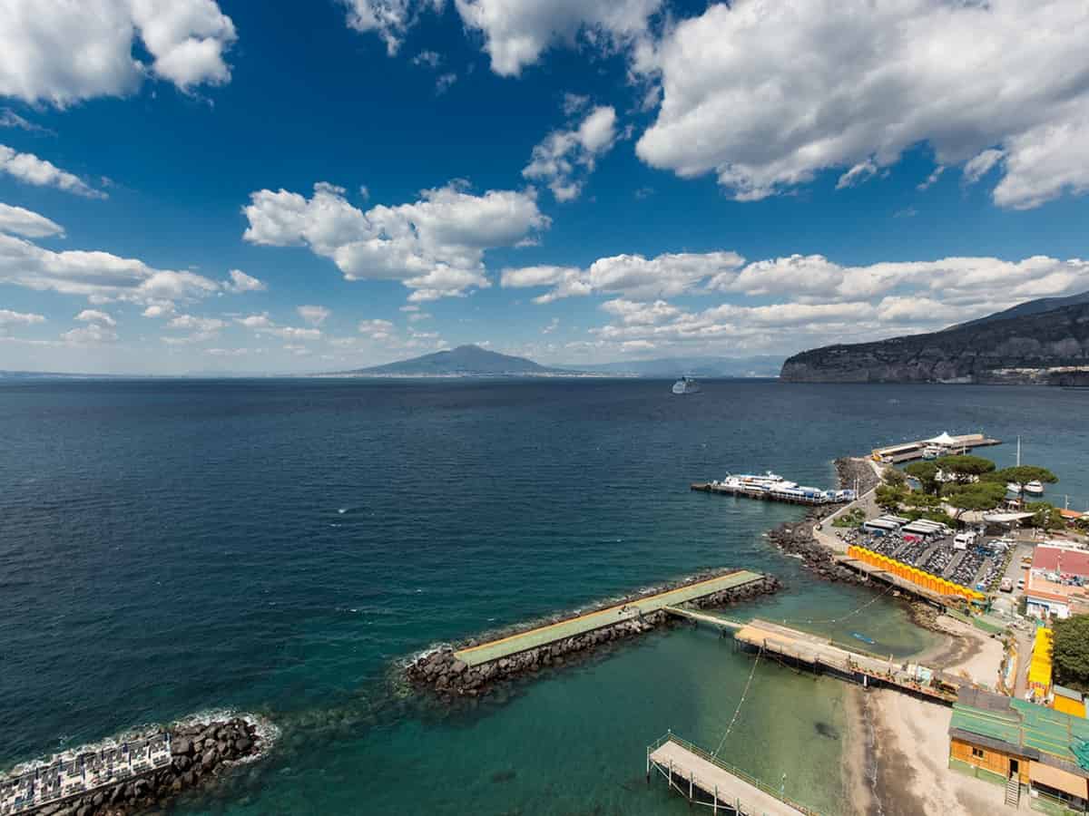 Mouth Vesuvius From Sorrento