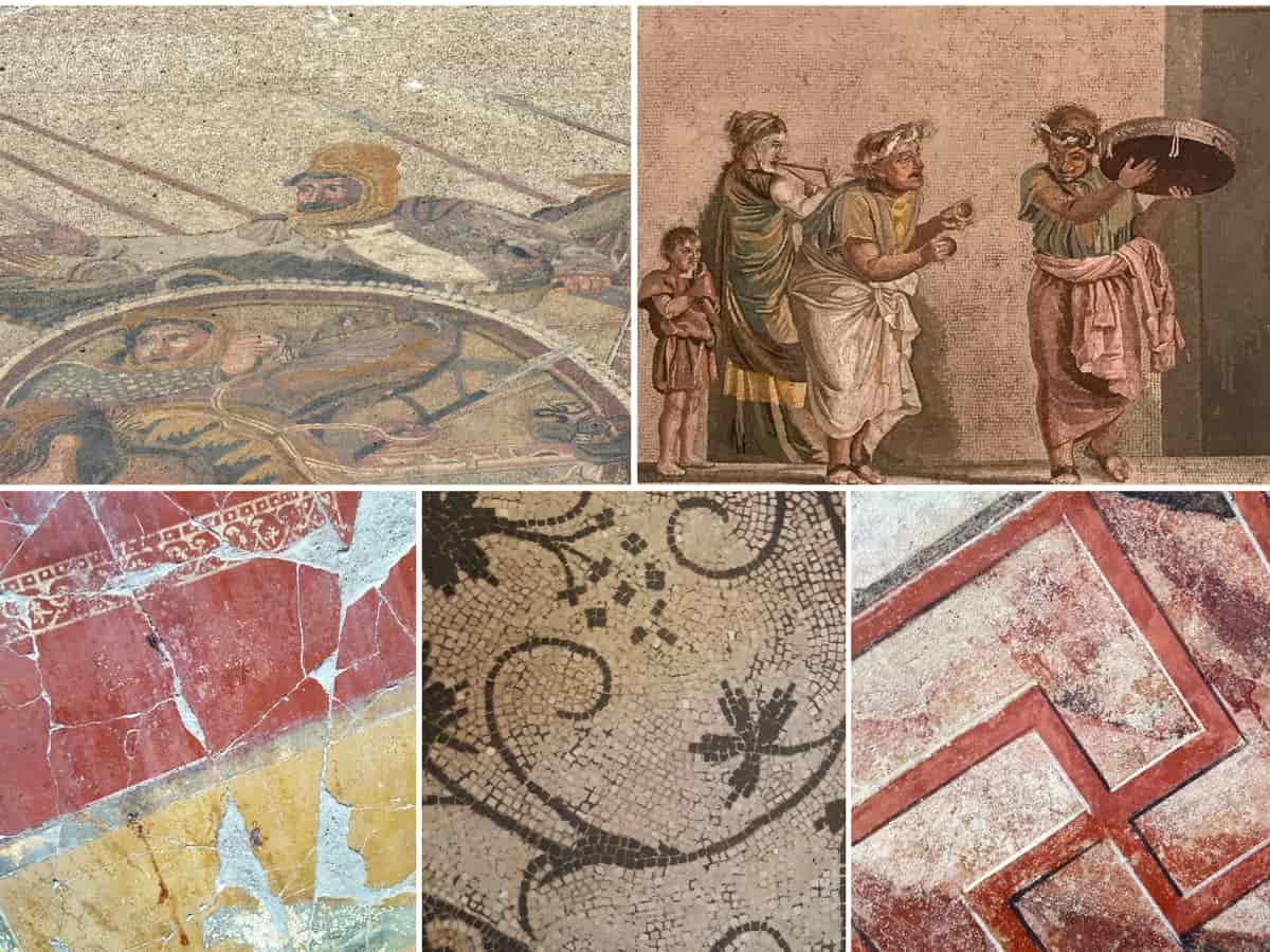 Roman Empire Mosaic Styles