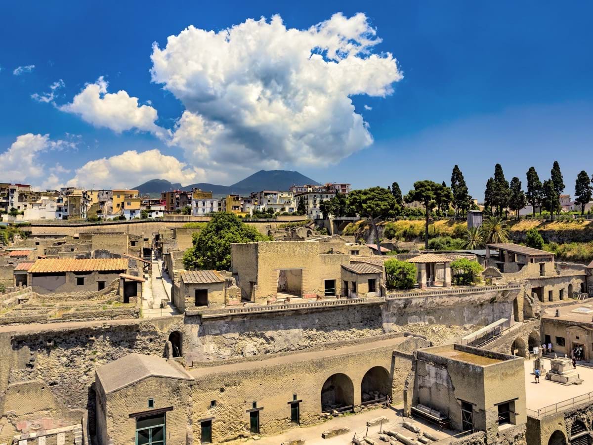 The Ruins of Herculaneum, Italy