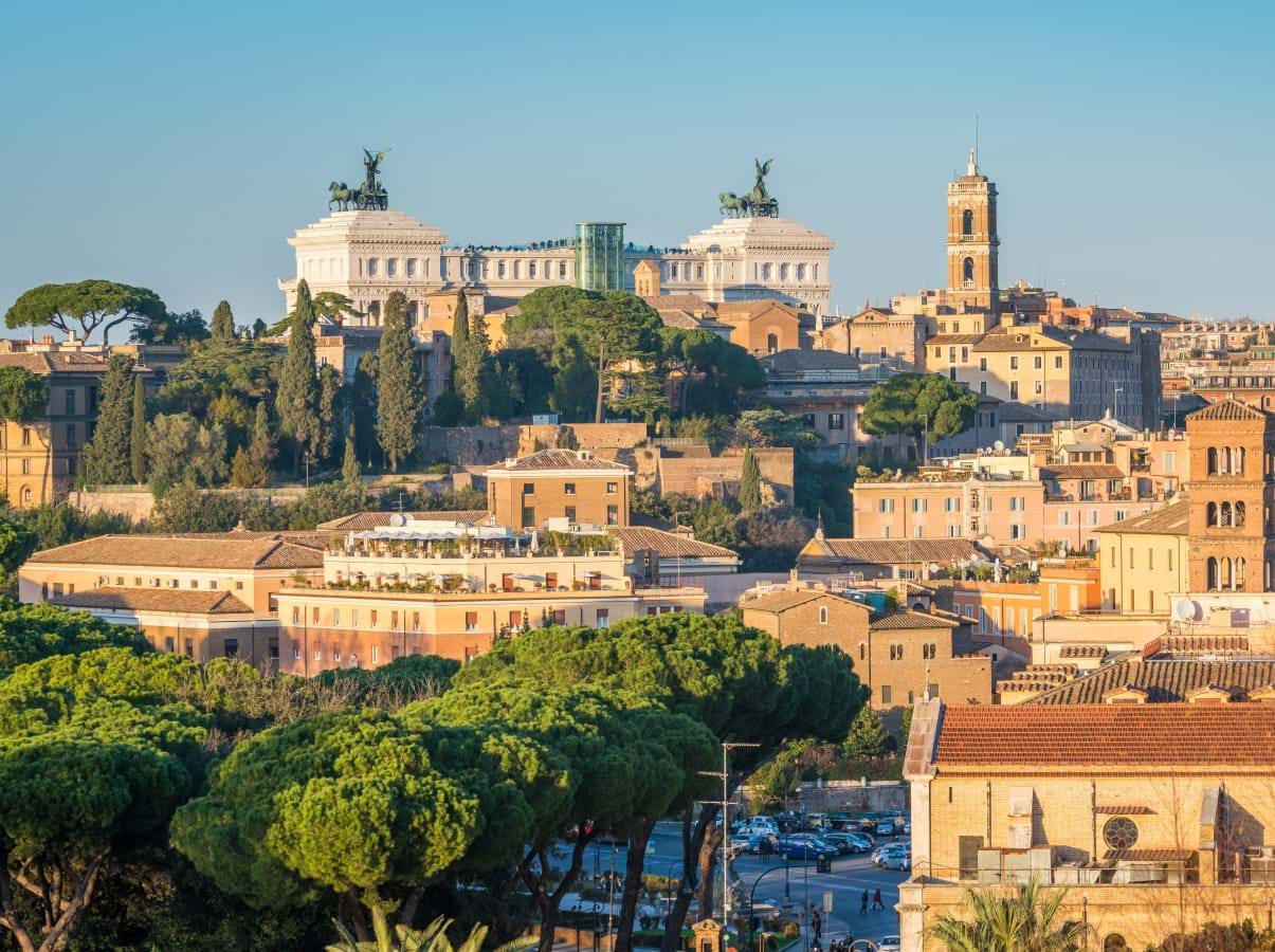 View of Rome from the Orange Garden