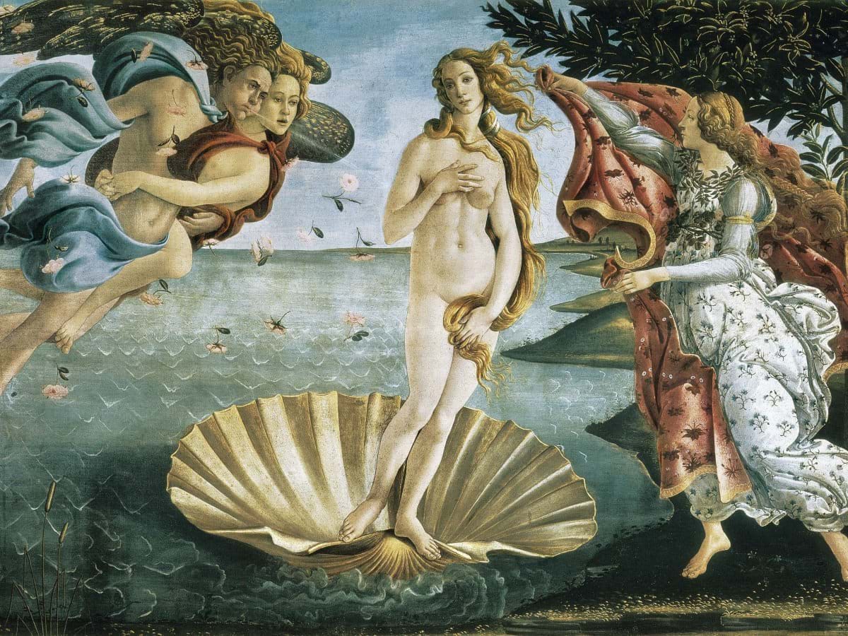 The Birth of Venus, Botticelli