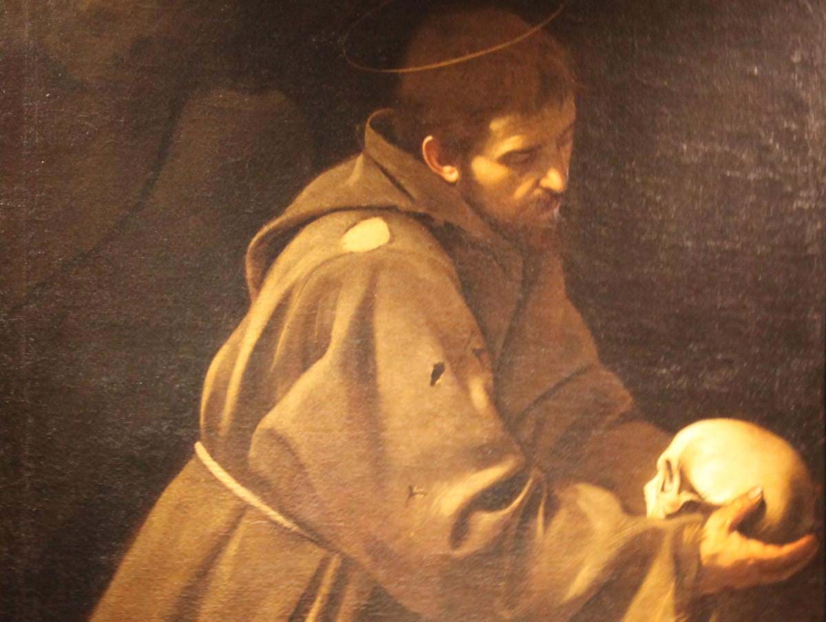 Caravaggio in the Capuchin Crypt