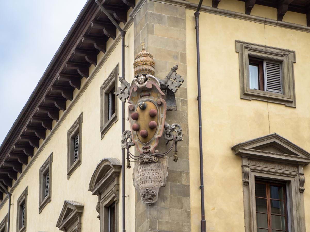 Detail on Florence building
